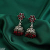 Flower Pearl Drop Jhumki
