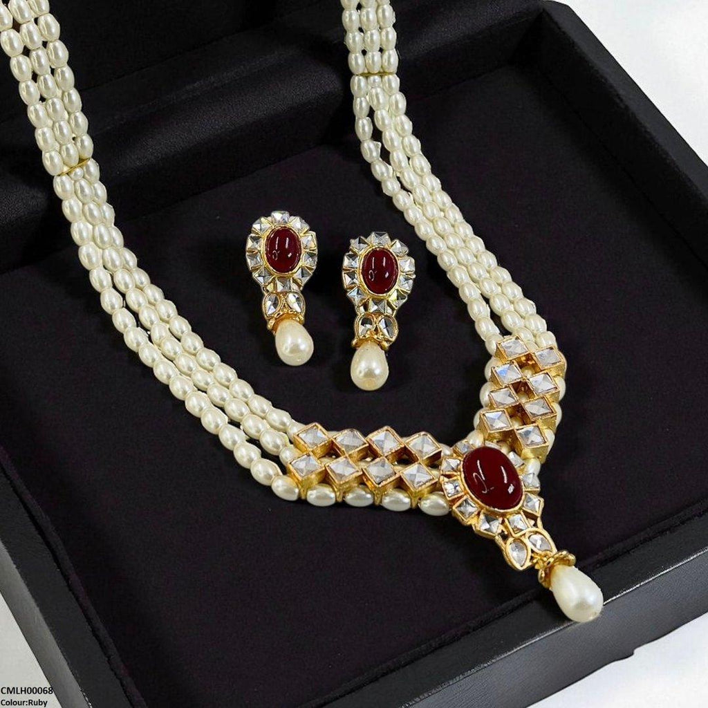 Oval Pear Drop Mala Set