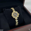 Flower-Shaped Bezel Watch