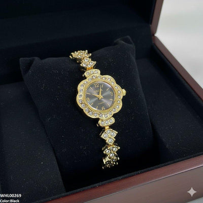Flower-Shaped Bezel Watch