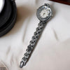 Round Rhinestone Bezel Dial Watch