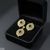 Oval Flower Pendant Set