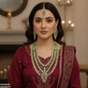 Tear Flower Bridal Mala Set