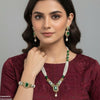 Rectangle Pearl Drop Mala Set