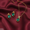 Oval Drop Pedant Set