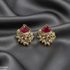 Square/Marquise Leaf Tops Pair
