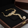 Marquise Flower Angla Bracelet Adjustable