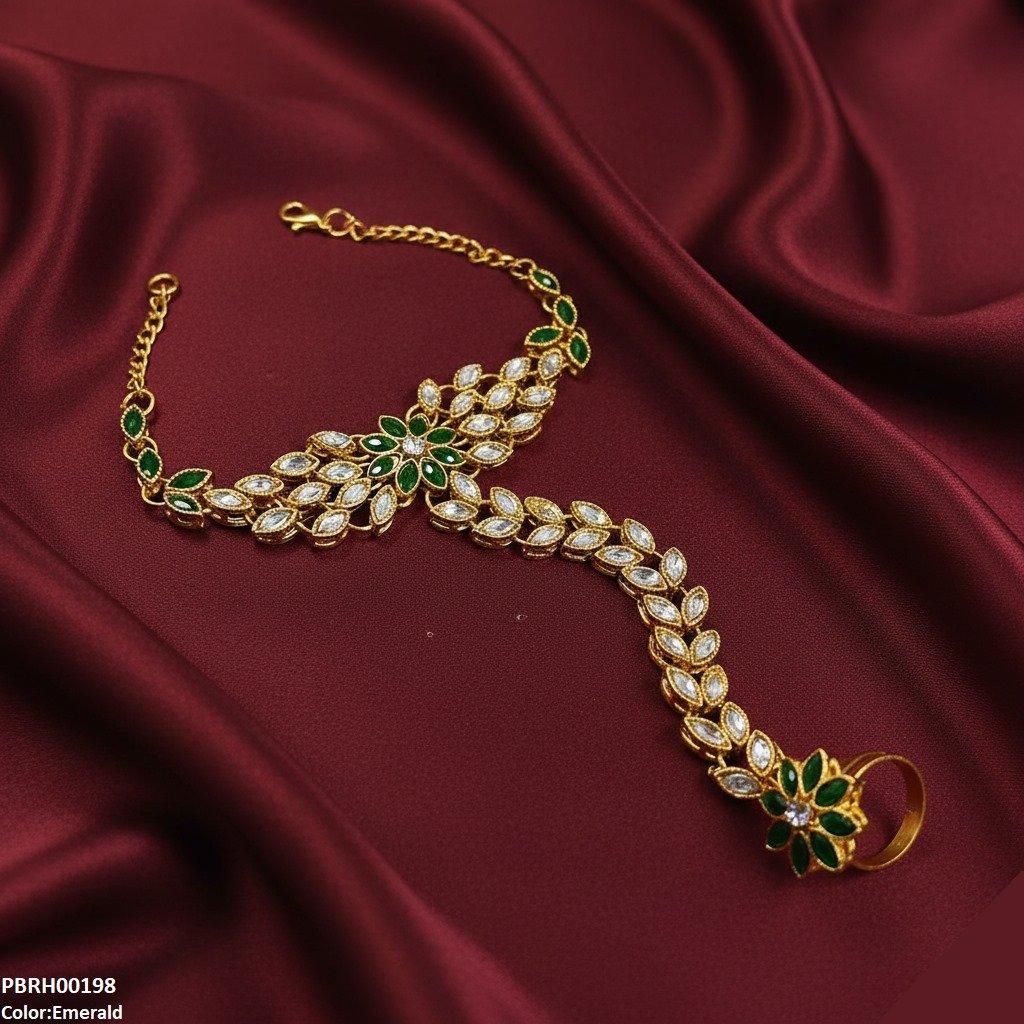 Marquise Flower Angla Bracelet Adjustable