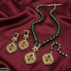 Square Flower Drop Mala Set