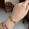 Rhinestone Bezel Dial Women's Watch
