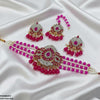 Tear Pearl Drop Choker Set