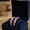 Round Flower Bangle Set
