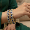 Tear Stone Bangle Set