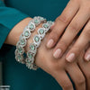 Tear Stone Bangle Set