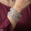 Tear Stone Bangle Set