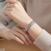 Round Marquise Stone Bezel Women's Watch