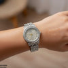 Round Rhinestone Women's Watch