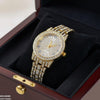 Round Rhinestone Women's Watch