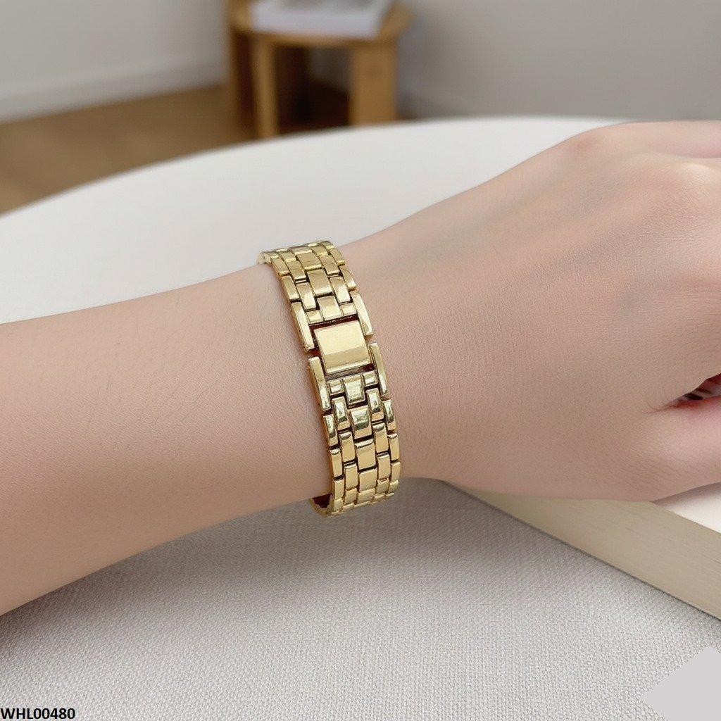 Round Rhinestone Women's Watch