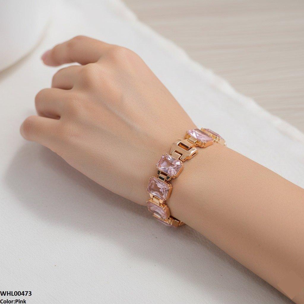 Round Stones Women's Watch