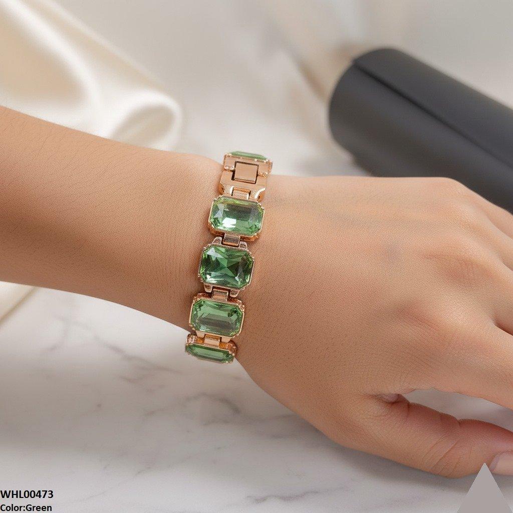 Round Stones Women's Watch