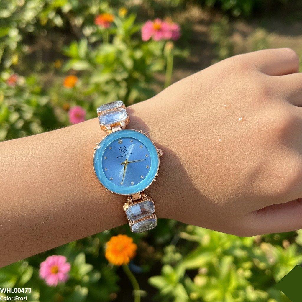 Round Stones Women's Watch