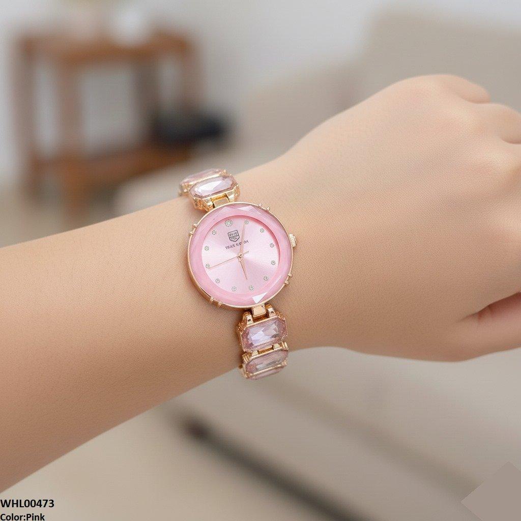 Round Stones Women's Watch