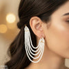 Round Pearl Earring Saharay