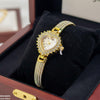 Heart Love Dial Stone Women's Watch