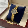 Round Heart Dial Bracelet Women's Watch