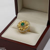 Round Flower Ring Adjustable