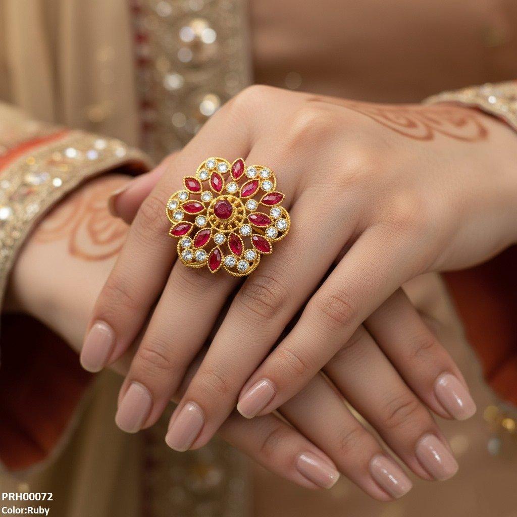 Flower/Tear Ring Adjstable