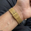 Rectangle Dial Men's Watch