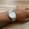 Round Black Dial Men's Watch