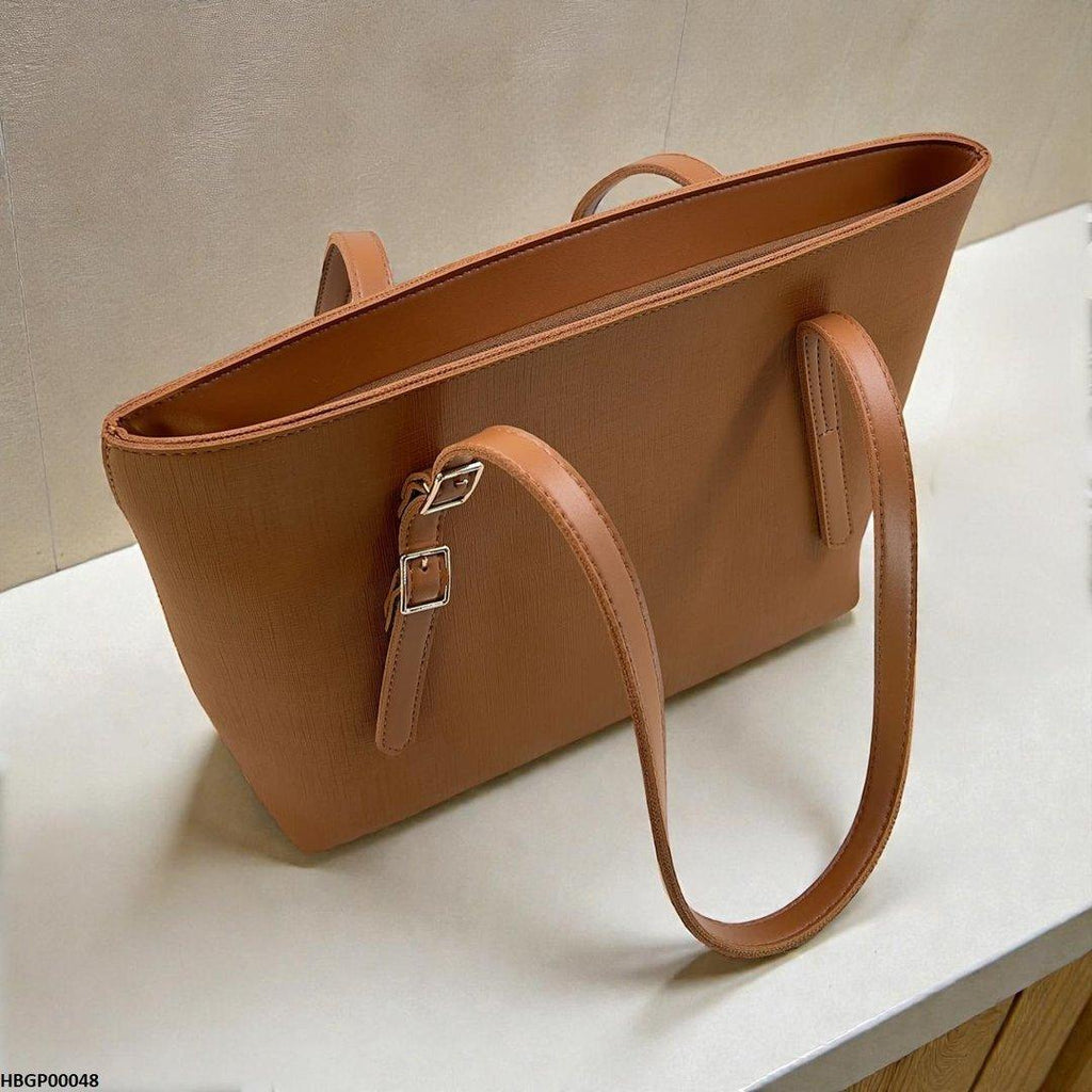 Light Brown Vintage Tote Bag