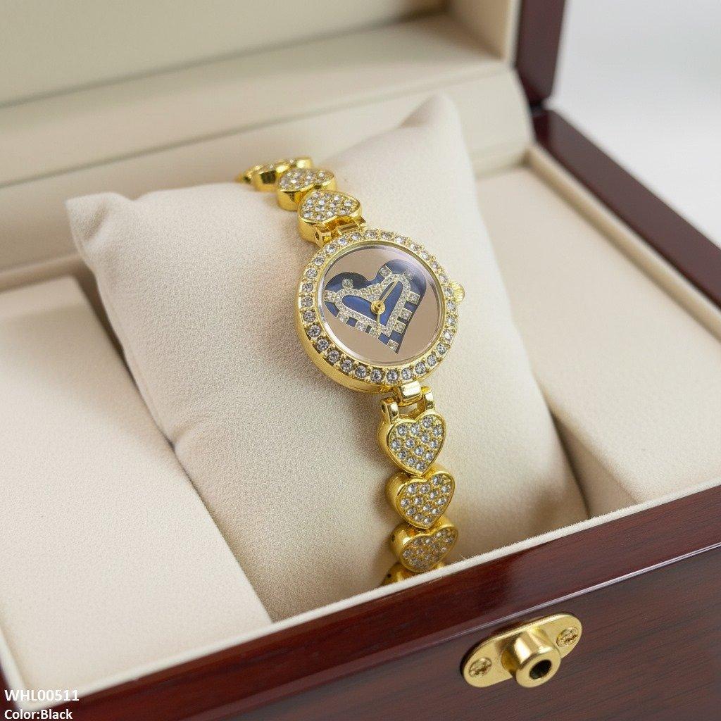 Round Heart Women's Watch