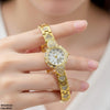 Round Heart Bracelet Women's Watch