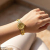 Round Heart Bracelet Women's Watch