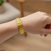 Round Black Bezel Women's Watch
