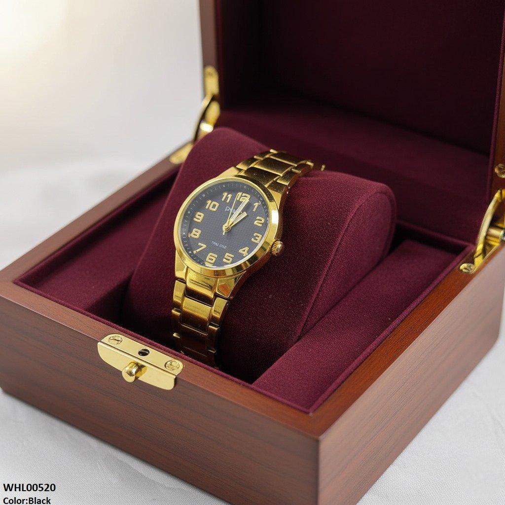 Round Number's Dial Women's Watch