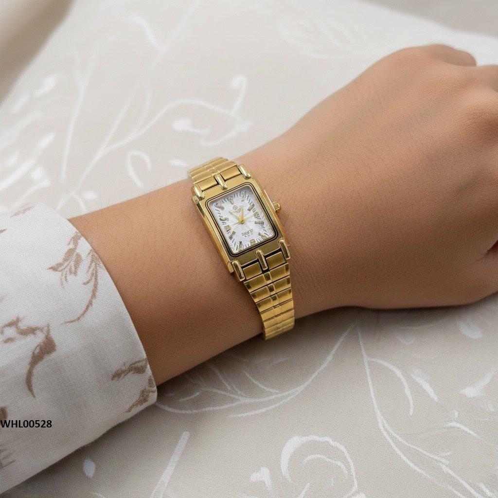 Rectangle Bezel Women's Watch