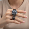 Round Dial Stone Women's Watch