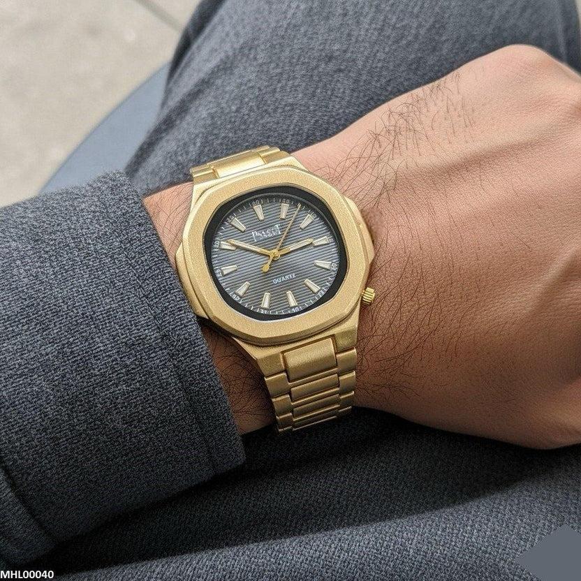 Octagon Bezel Dial Men's Watch