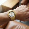 Octagon Round Dial Men's Watch