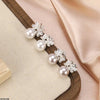 Round Pearl Flower Tops Pair