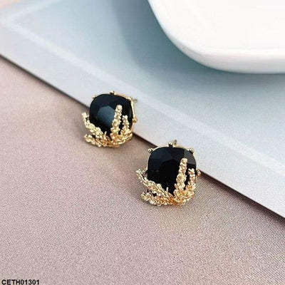 Square Stone Tops Pair
