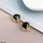 Square Stone Tops Pair