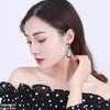 Round Tear Drop Earrings