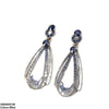 Round Tear Drop Earrings