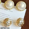 Round Pearl Tops Pair